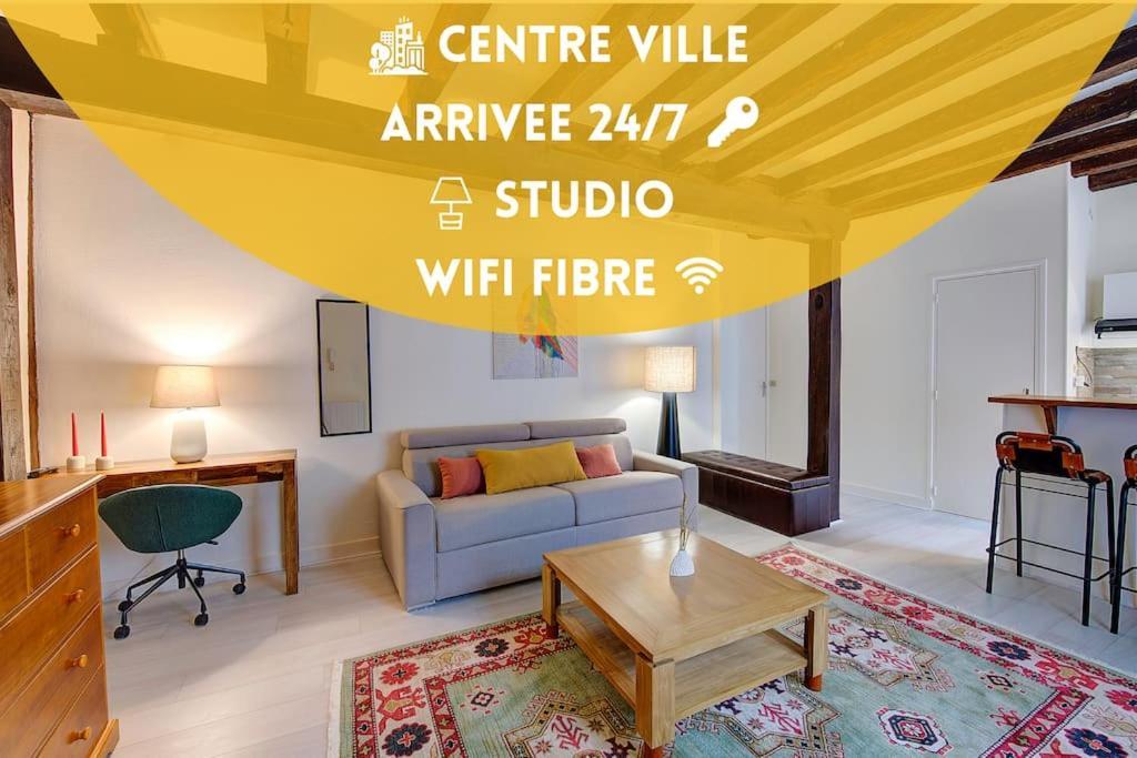 Apartamento Chic Et Cosy - Arrivee Autonome Tours Exterior foto